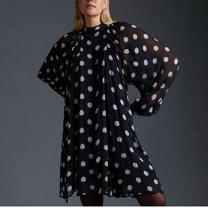 Anthropologie Polka Dot Dress
